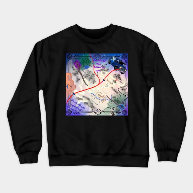 Yonward Crewneck Sweatshirt by theroseandraven